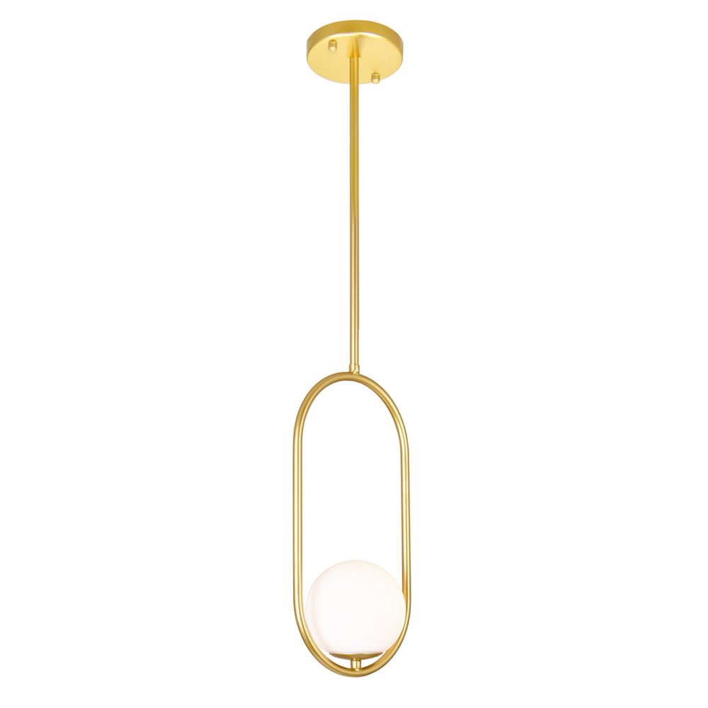 Celeste 1 Light Mini Pendant With Medallion Gold Finish. Picture 3