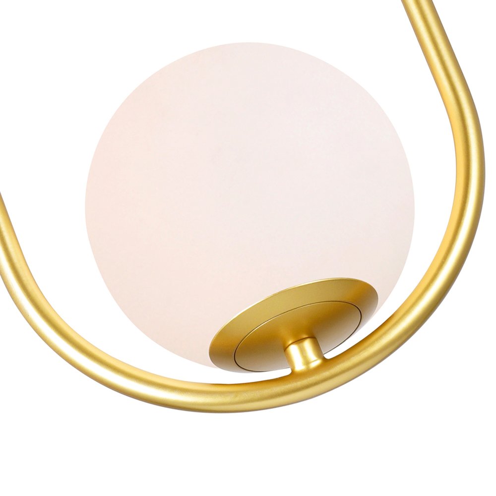 Celeste 1 Light Mini Pendant With Medallion Gold Finish. Picture 5
