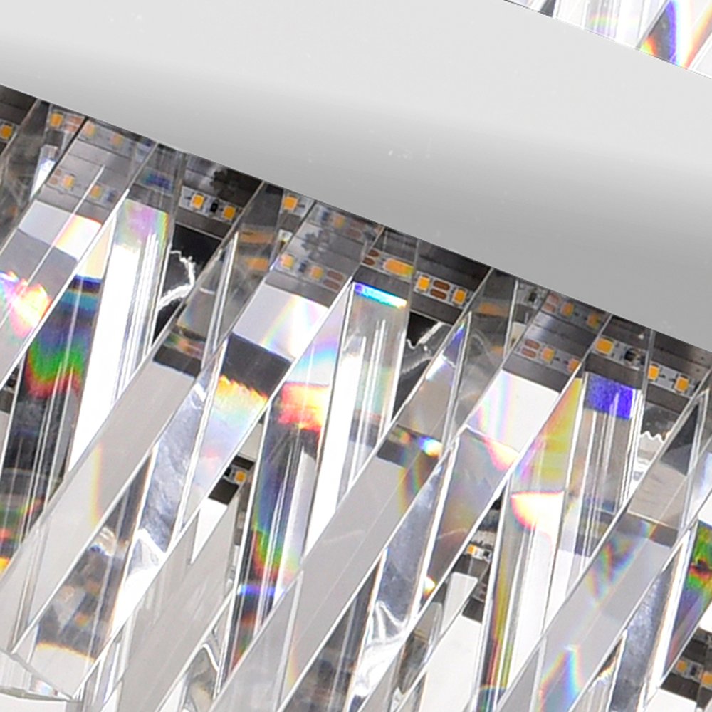 Glace LED Chandelier With Chrome Finish. Picture 5