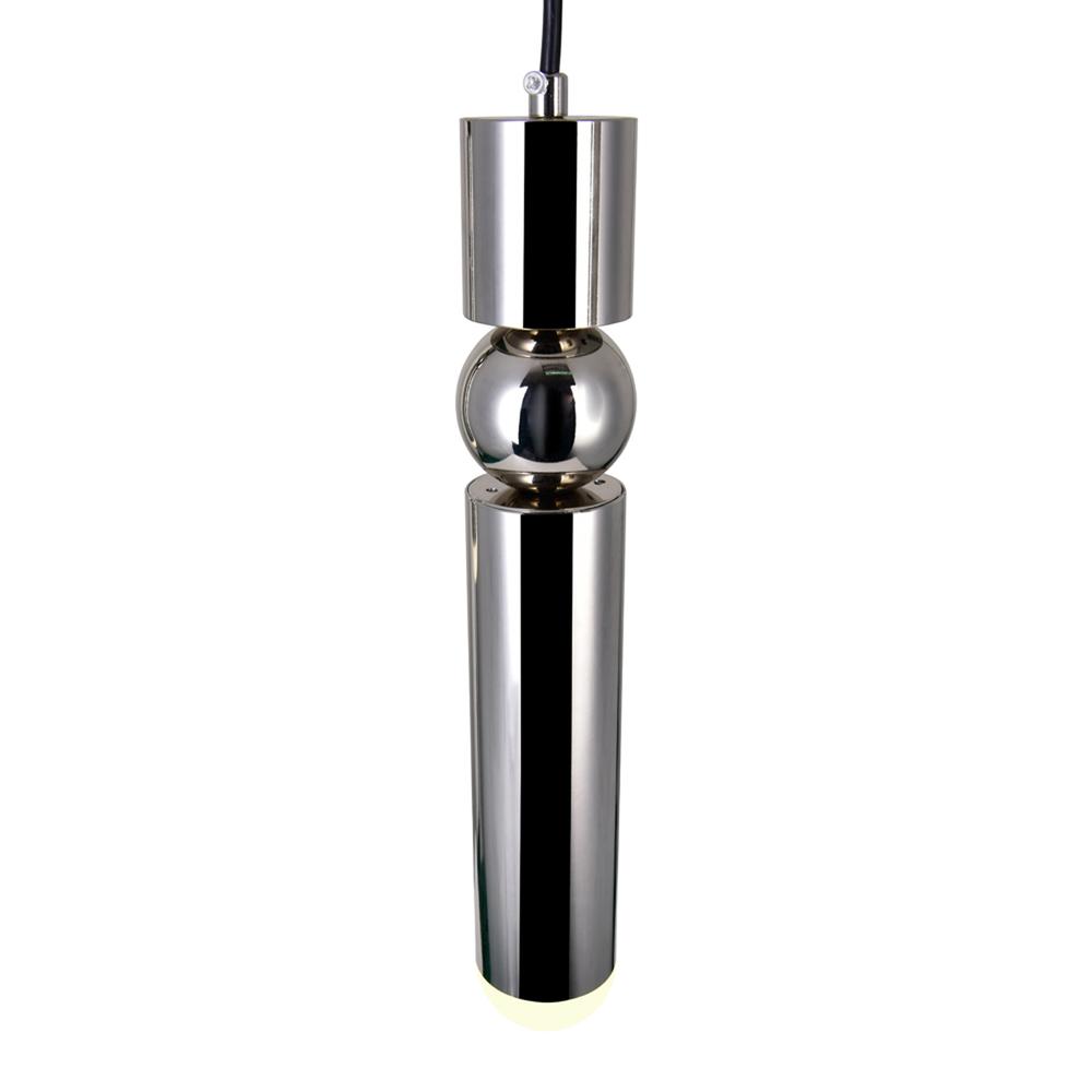 Chime LED Pendant With Polished Nickel Finish. Picture 3