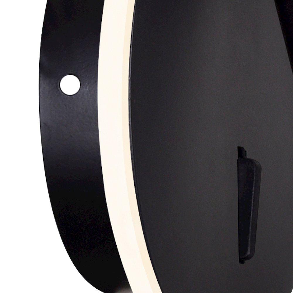Private I LED Sconce With Matte Black Finish. Picture 5