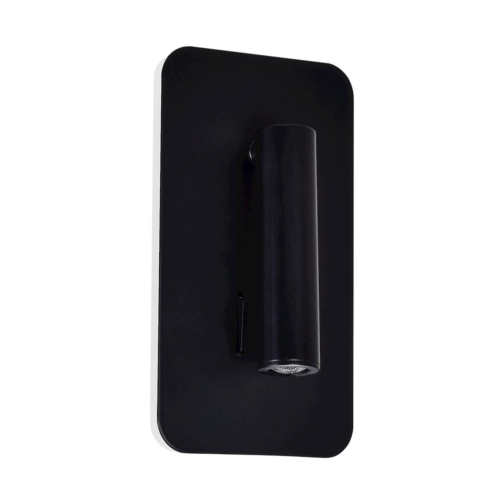 Private I LED Sconce With Matte Black Finish. Picture 6