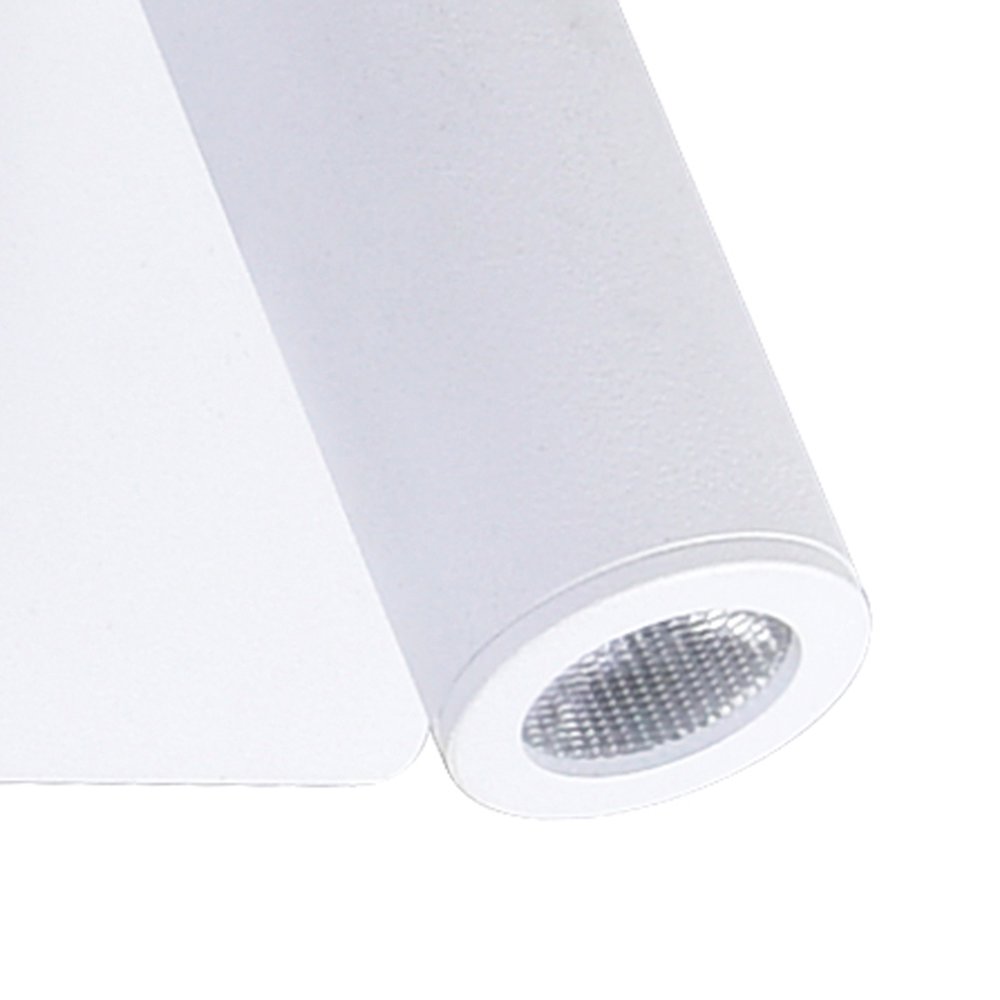 Private I LED Sconce With Matte White Finish. Picture 2