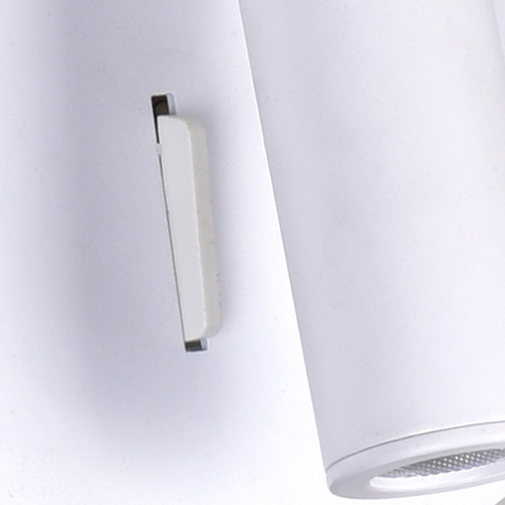Private I LED Sconce With Matte White Finish. Picture 4