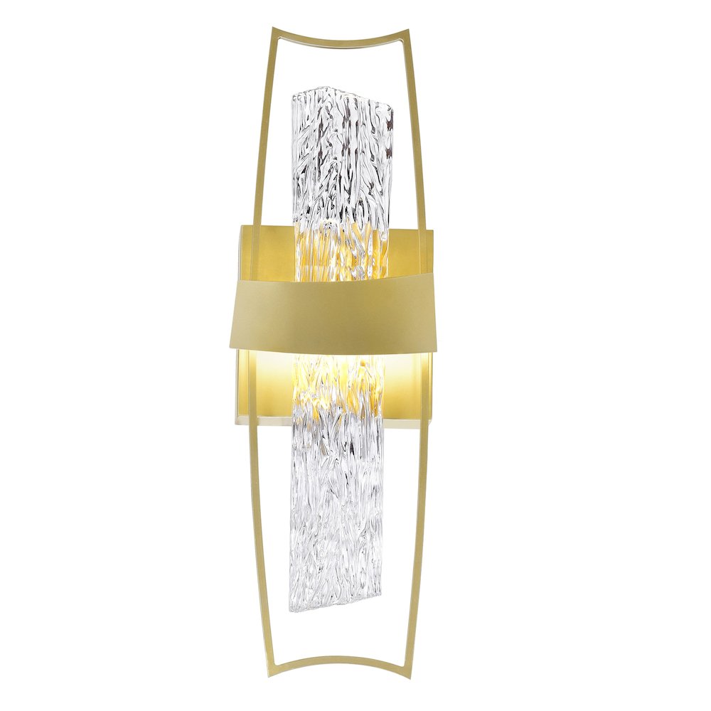 Guadiana 5 in LED Satin Gold Wall Sconce. Picture 1