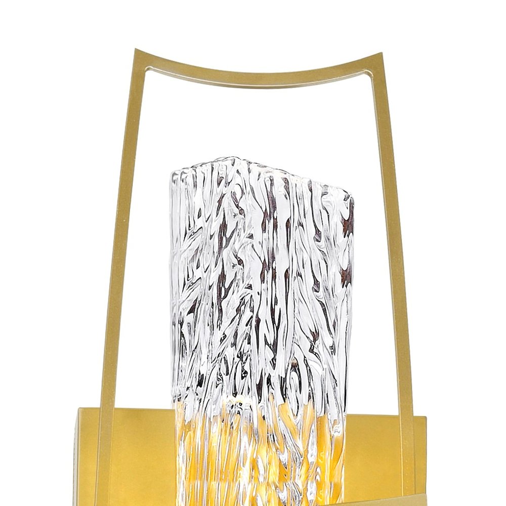 Guadiana 5 in LED Satin Gold Wall Sconce. Picture 2