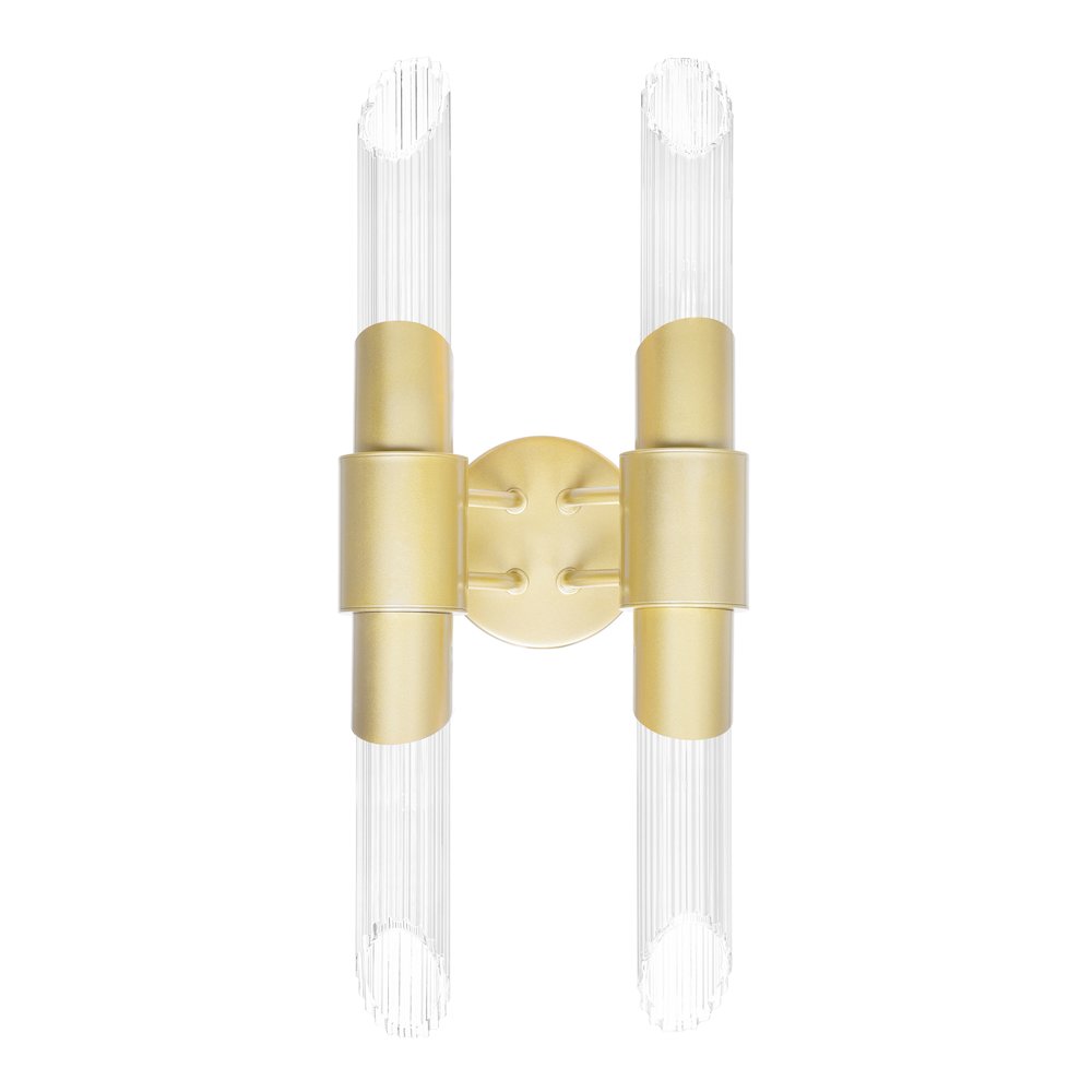 Croissant 4 Light Wall Sconce With Satin Gold Finish. Picture 5