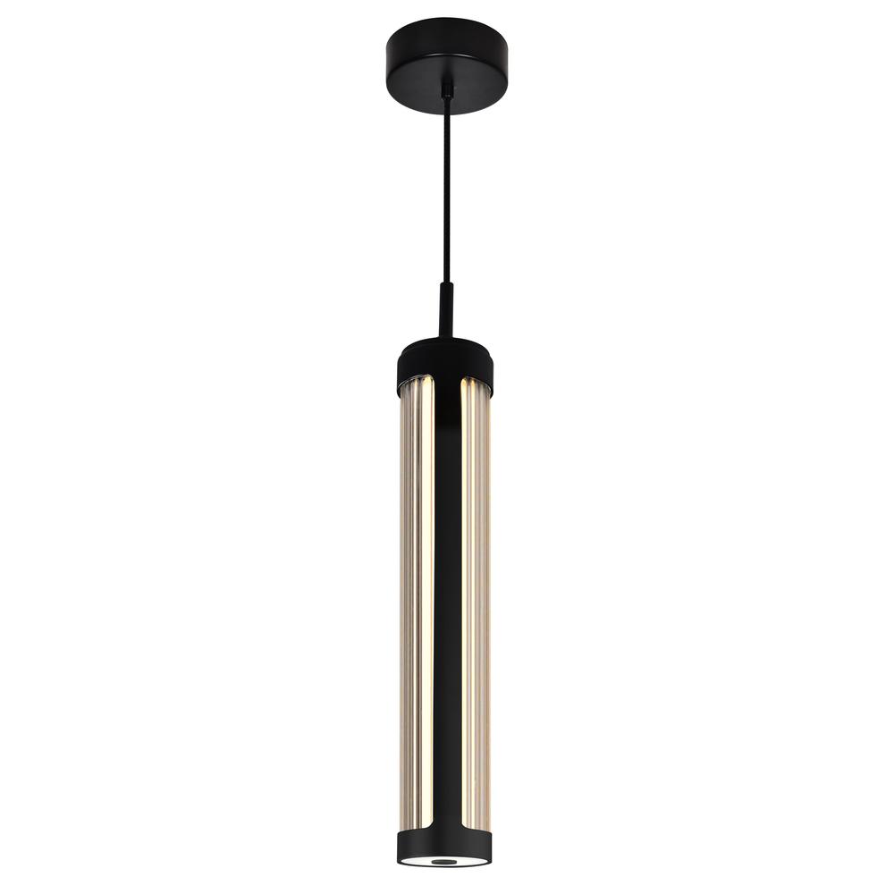 Neva 3 in LED Integrated Black Pendant. Picture 7