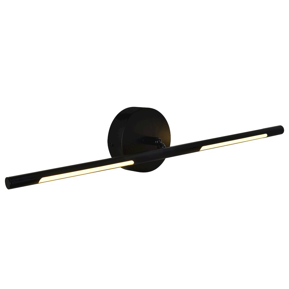 Oskil LED Integrated Wall Light With Black Finish. Picture 1