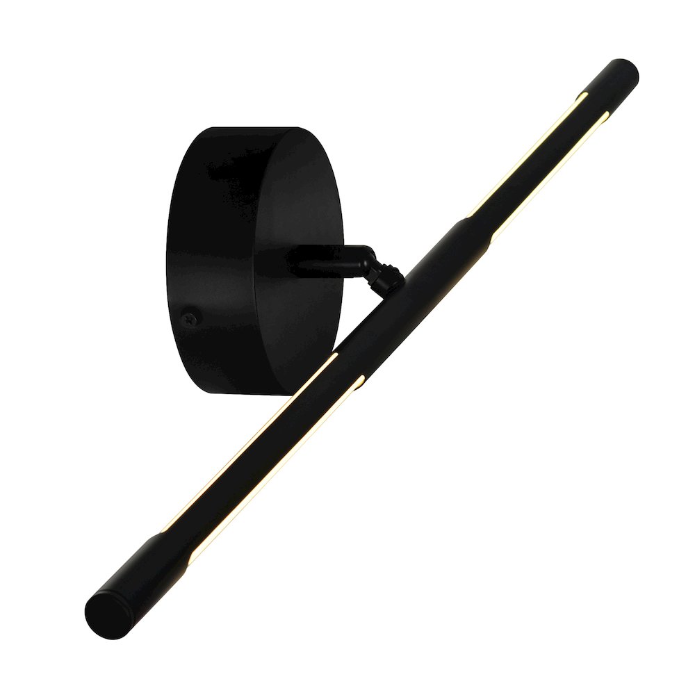 Oskil LED Integrated Wall Light With Black Finish. Picture 3