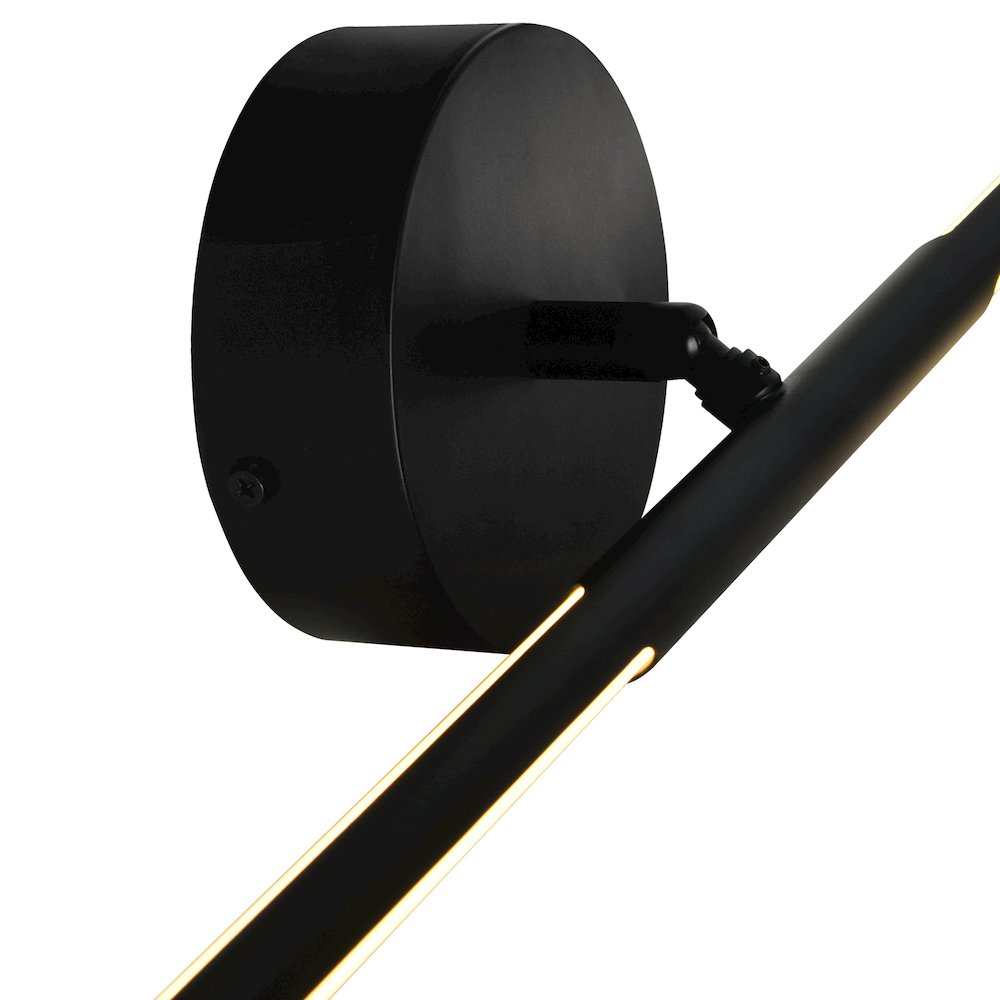 Oskil LED Integrated Wall Light With Black Finish. Picture 4