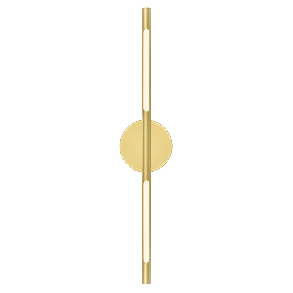 Oskil LED Integrated Wall Light With Satin Gold Finish. Picture 6