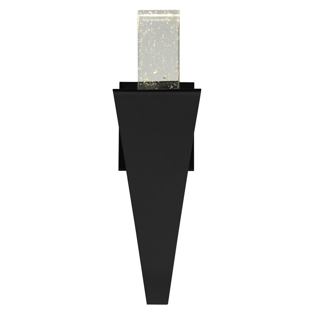 Catania LED Integrated Black Wall Light. Picture 3