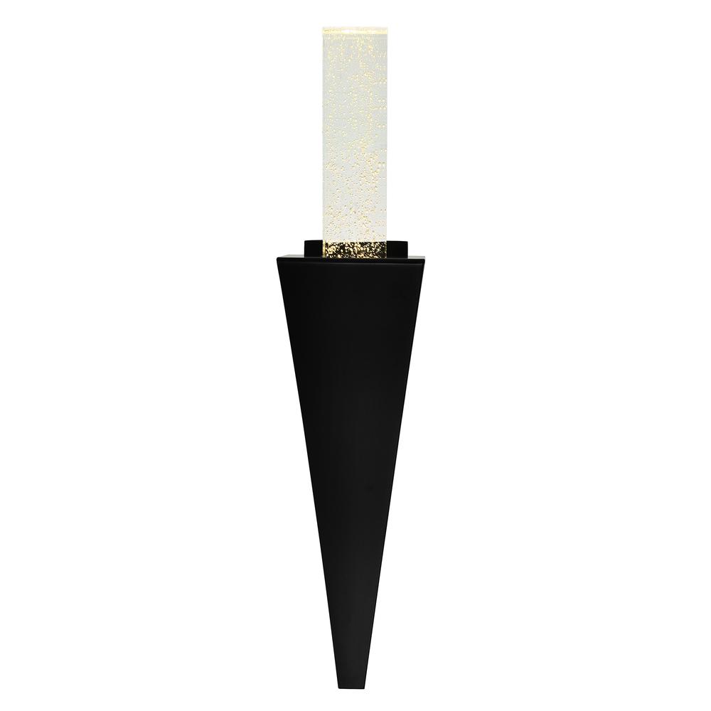 Catania Integrated LED Black Wall Light. Picture 3
