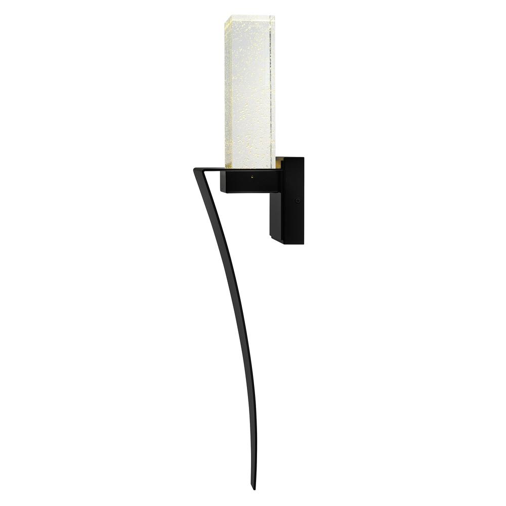 Catania Integrated LED Black Wall Light. Picture 4