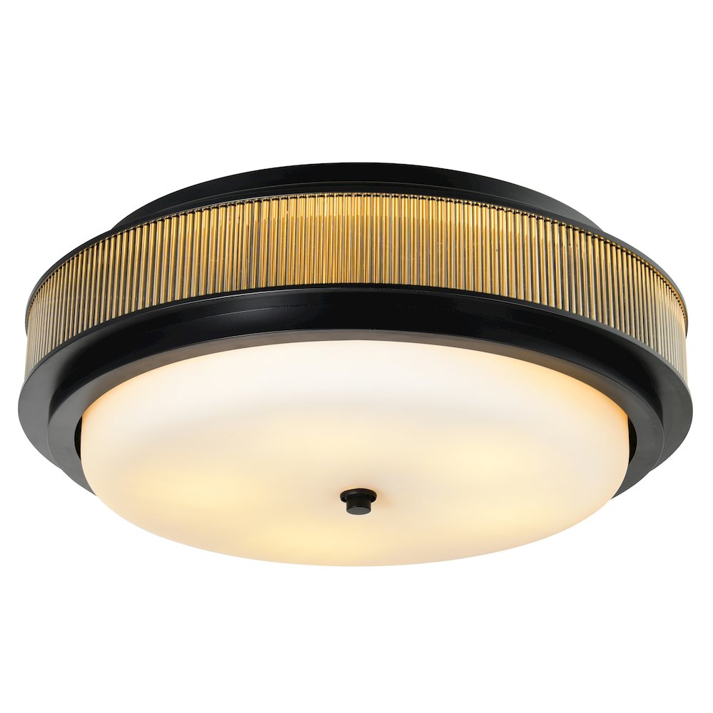 Valdivia 5 Light Black Flush Mount. Picture 2