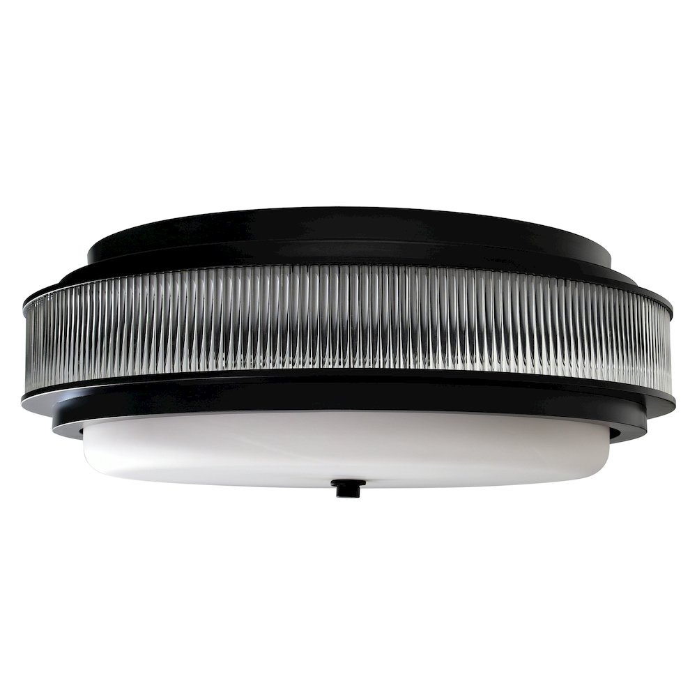Valdivia 5 Light Black Flush Mount. Picture 6