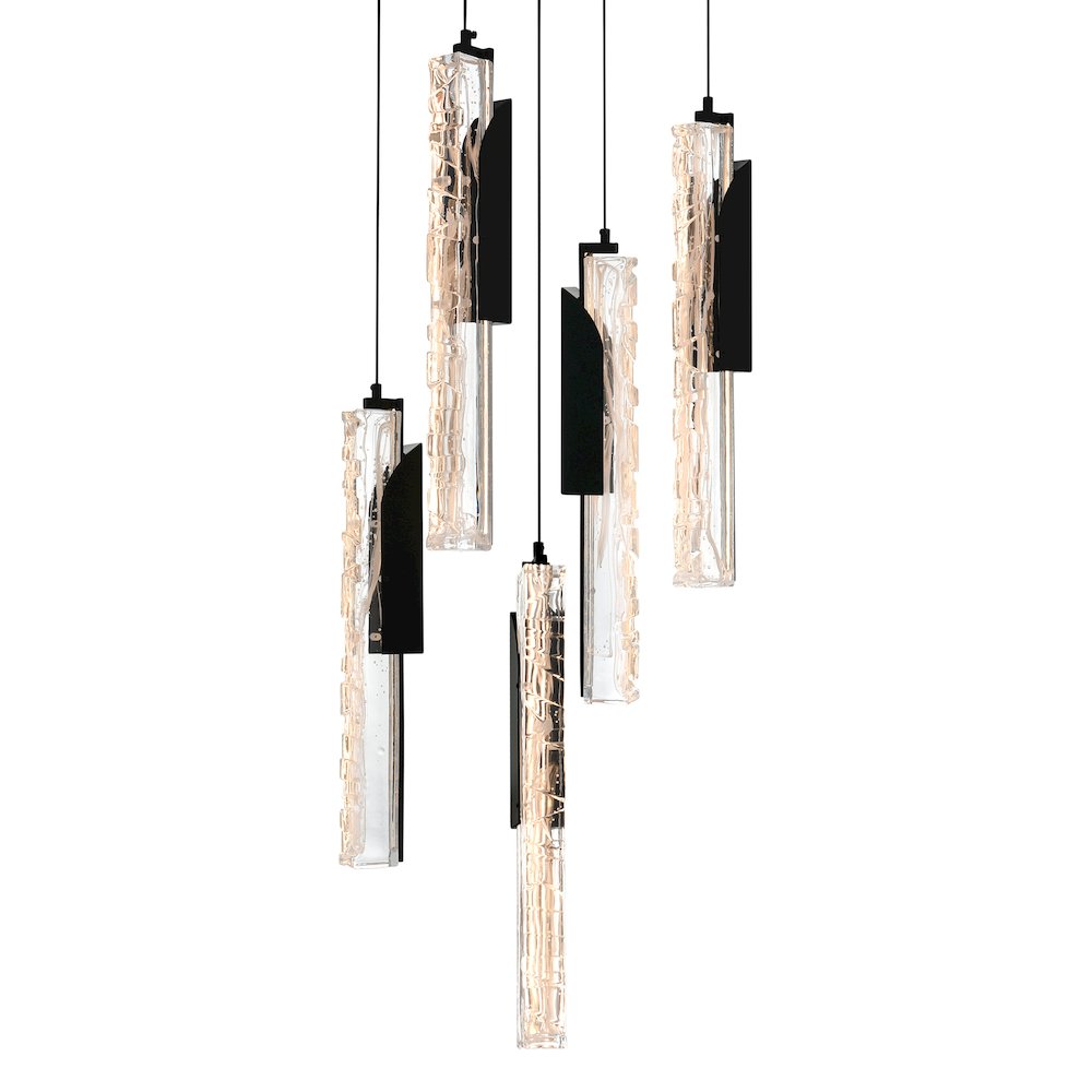 Valira Integrated LED Black Mini Pendant. Picture 2