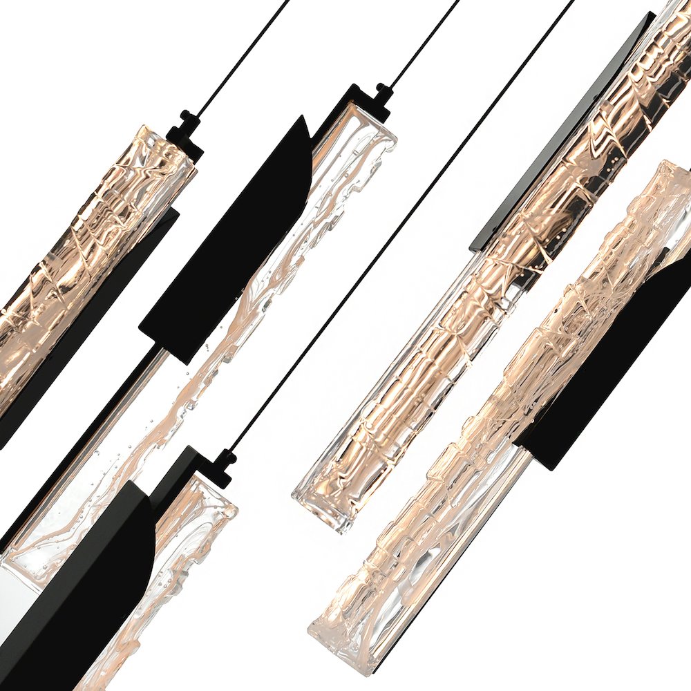 Valira Integrated LED Black Mini Pendant. Picture 4