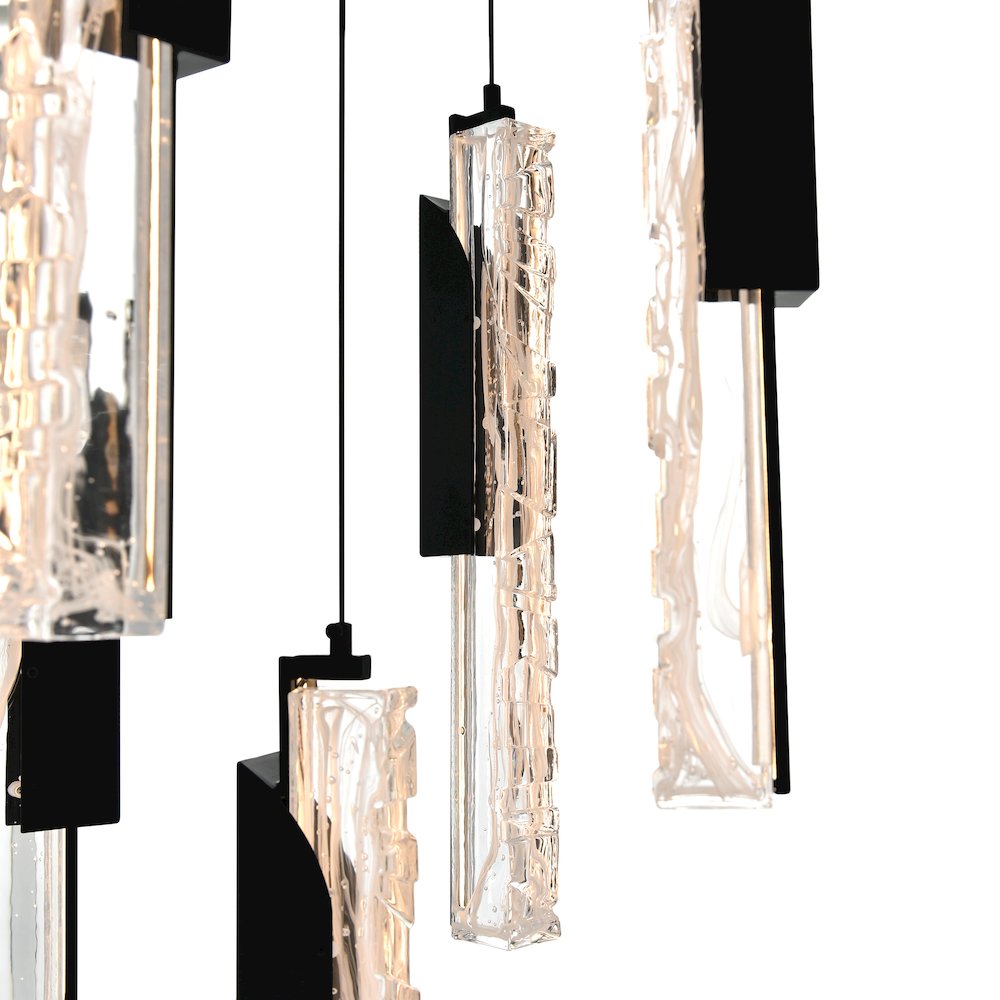 Valira Integrated LED Black Mini Pendant. Picture 5