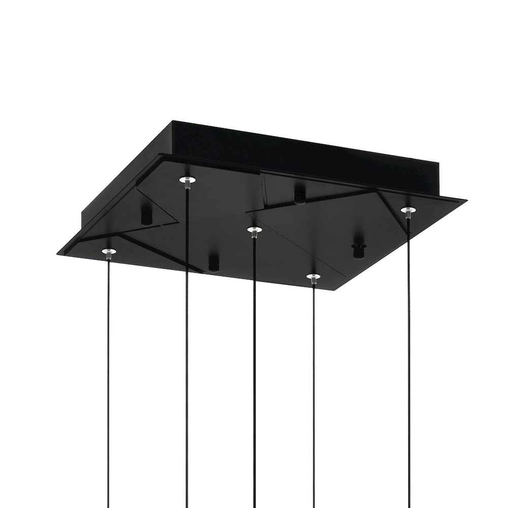 Valira Integrated LED Black Mini Pendant. Picture 6