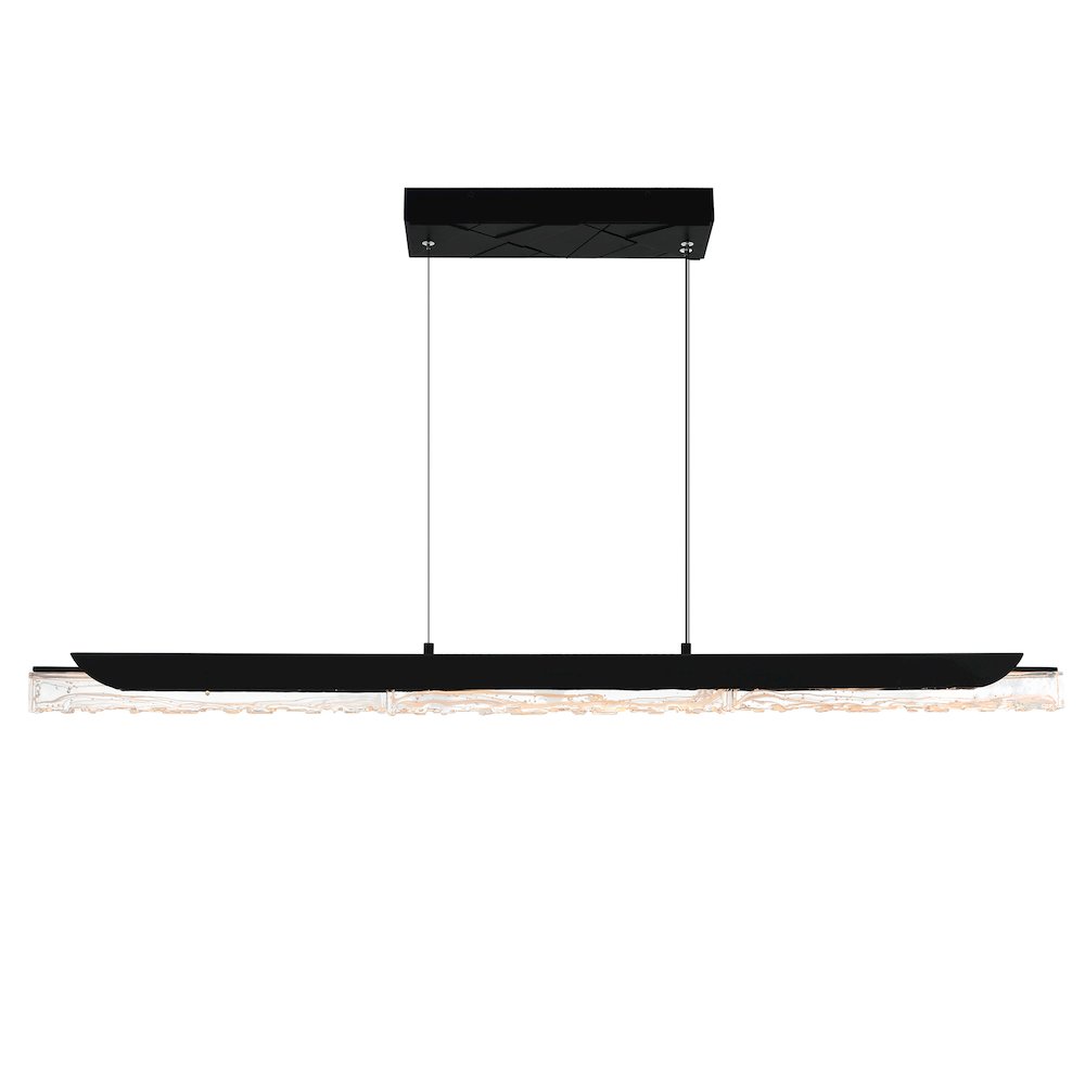 Valira Integrated LED Black Chandelier. Picture 1