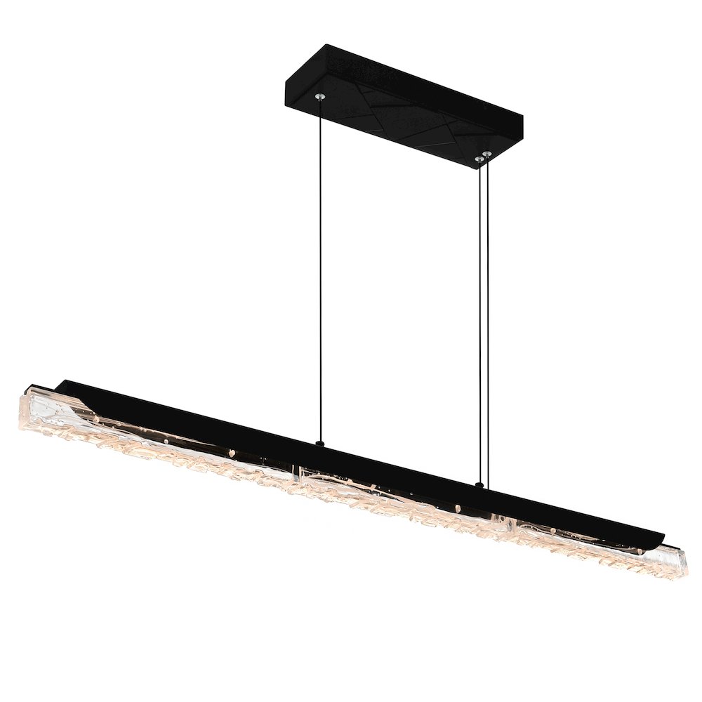 Valira Integrated LED Black Chandelier. Picture 3