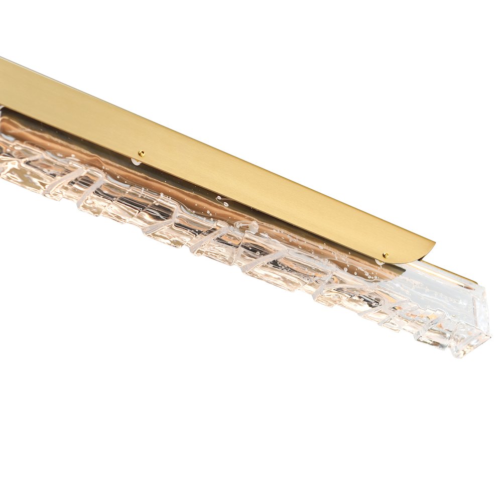 Valira Integrated LED Brass Chandelier. Picture 5