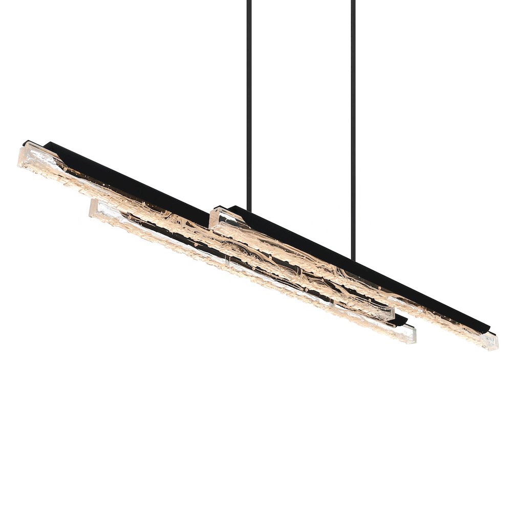 Valira Integrated LED Black Chandelier. Picture 2