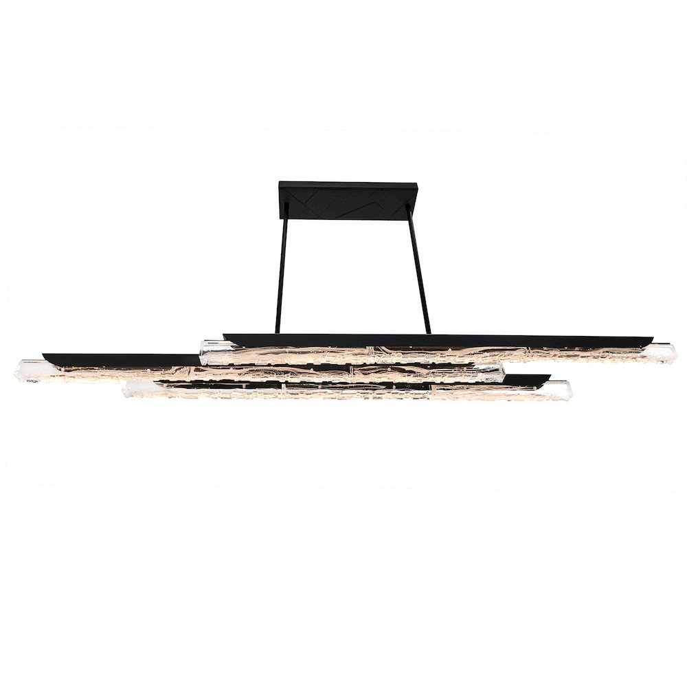 Valira Integrated LED Black Chandelier. Picture 3