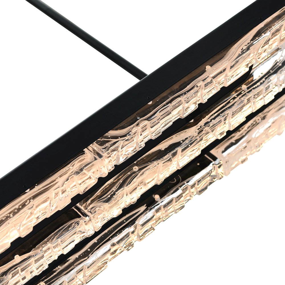 Valira Integrated LED Black Chandelier. Picture 5