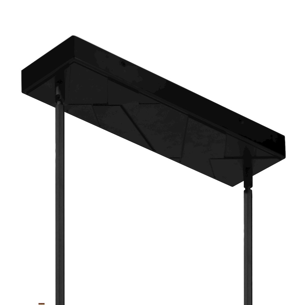 Valira Integrated LED Black Chandelier. Picture 6