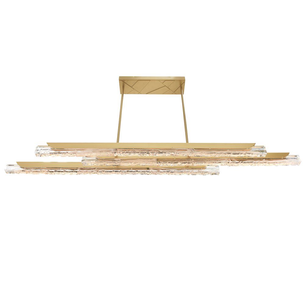 Valira Integrated LED Brass Chandelier. Picture 3