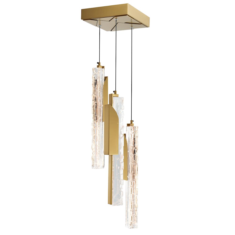 Valira Integrated LED Brass Mini Pendant. Picture 3
