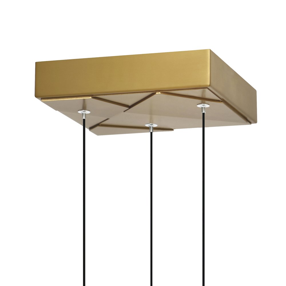 Valira Integrated LED Brass Mini Pendant. Picture 6
