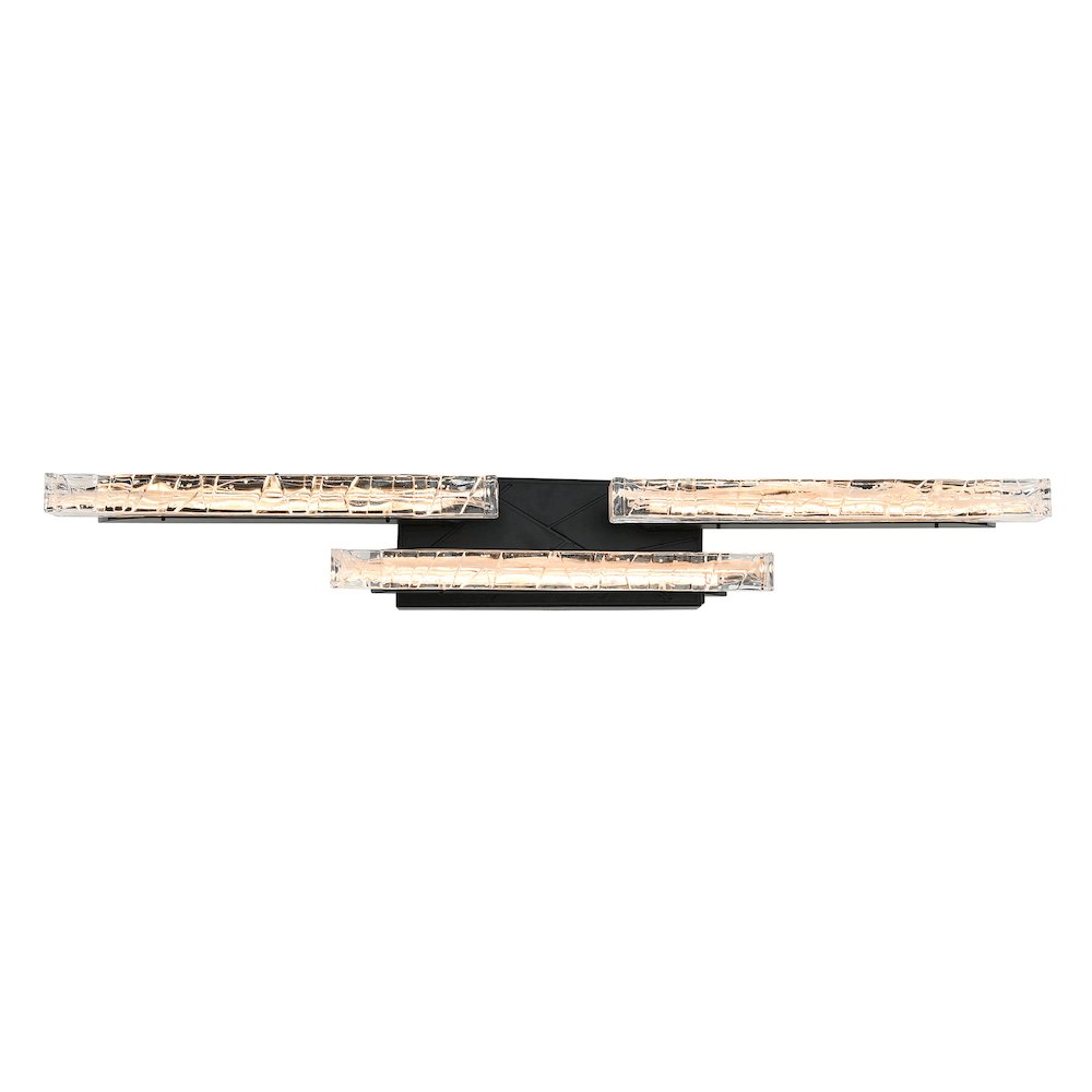 Valira Integrated LED Black Vanity Light. Picture 2