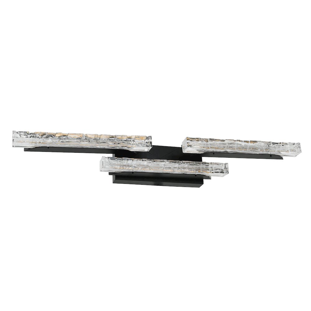 Valira Integrated LED Black Vanity Light. Picture 4