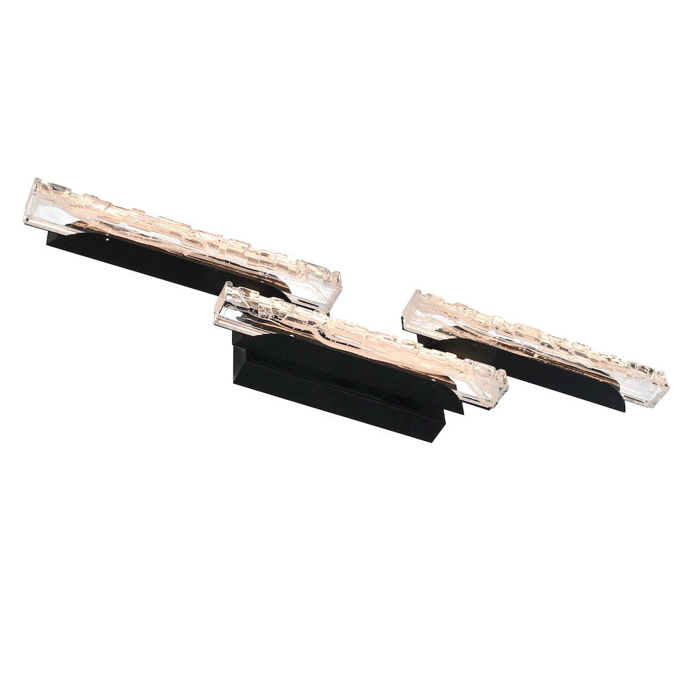 Valira Integrated LED Black Vanity Light. Picture 5