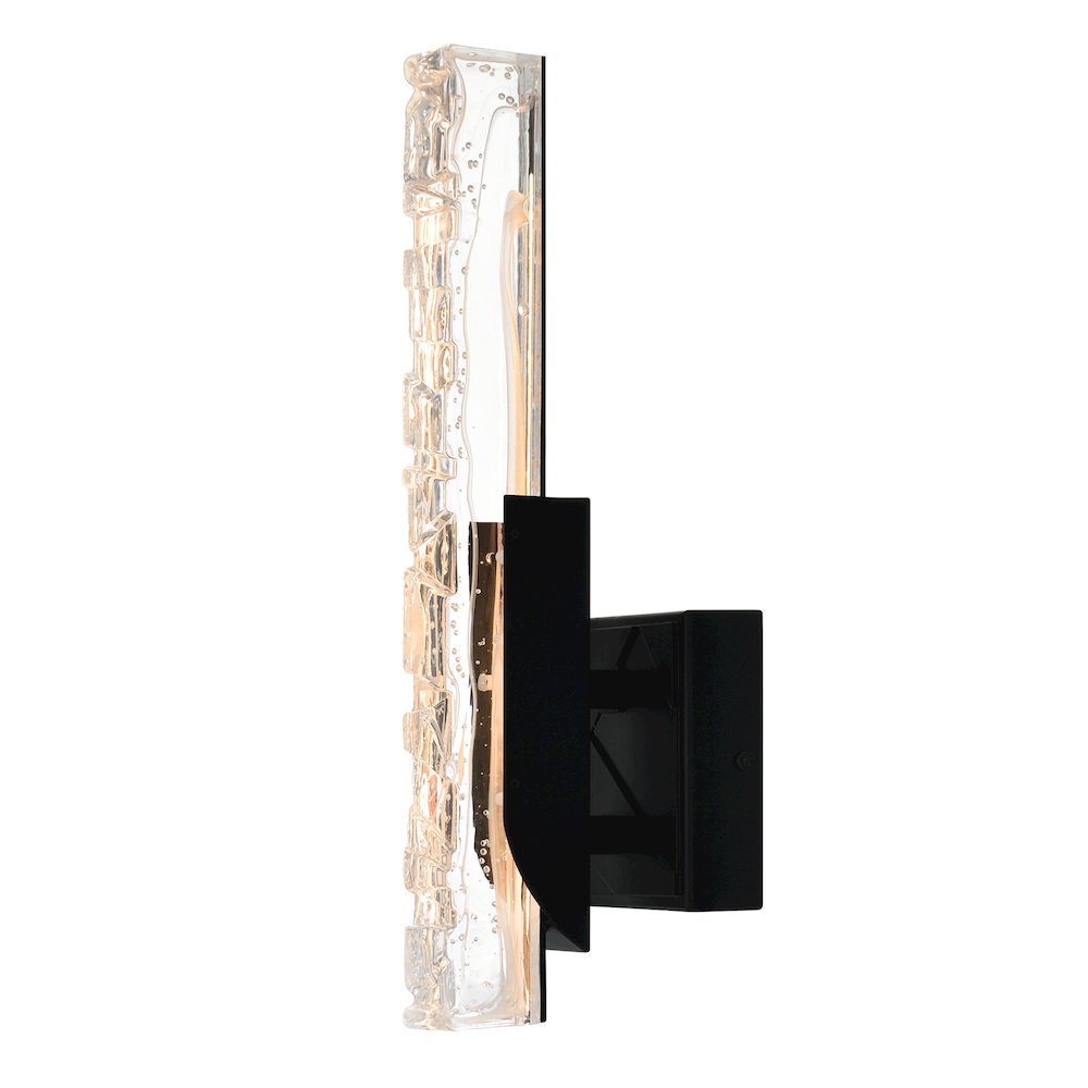 Valira Integrated LED Black Wall Light. Picture 1