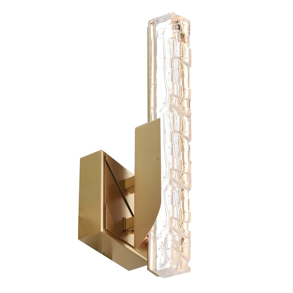 Valira Integrated LED Brass Wall Light. Picture 4