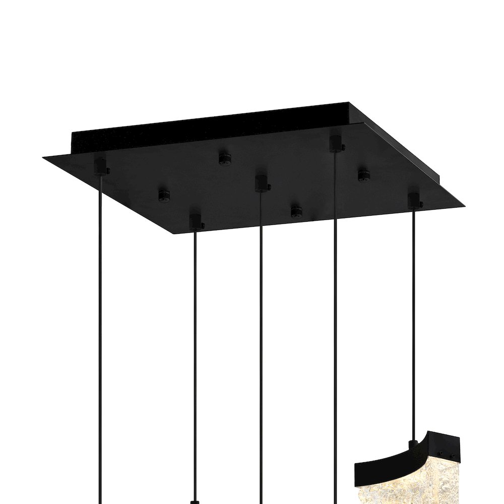 Lava Integrated LED Black Mini Pendant. Picture 7