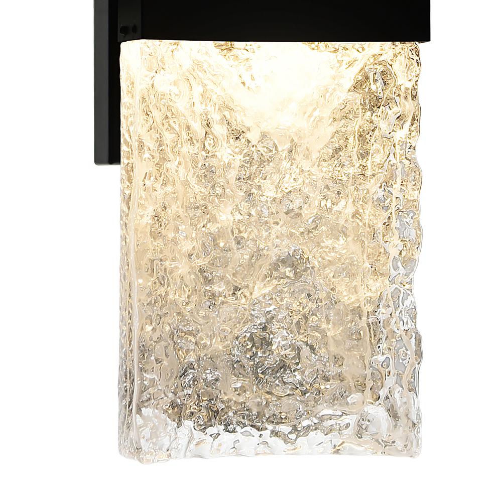 Lava Integrated LED Black Wall Light. Picture 3