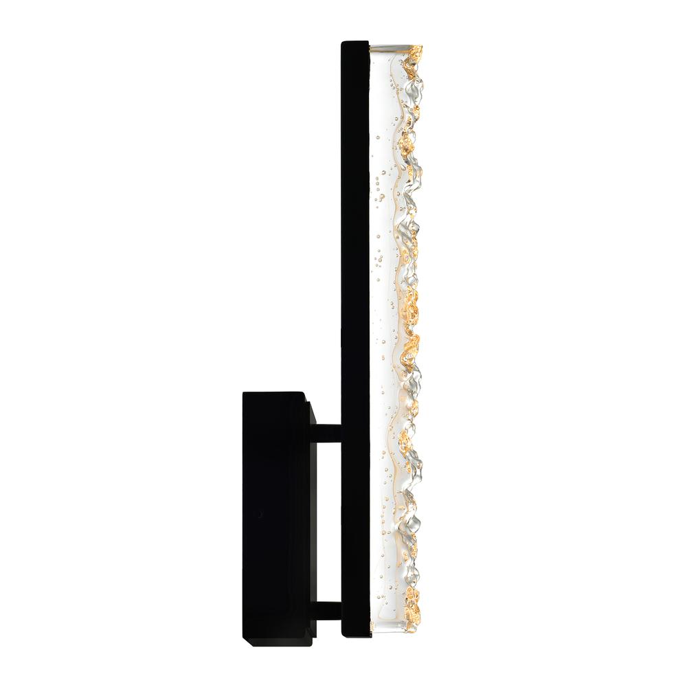 Stagger Integrated LED Black Wall Light. Picture 2