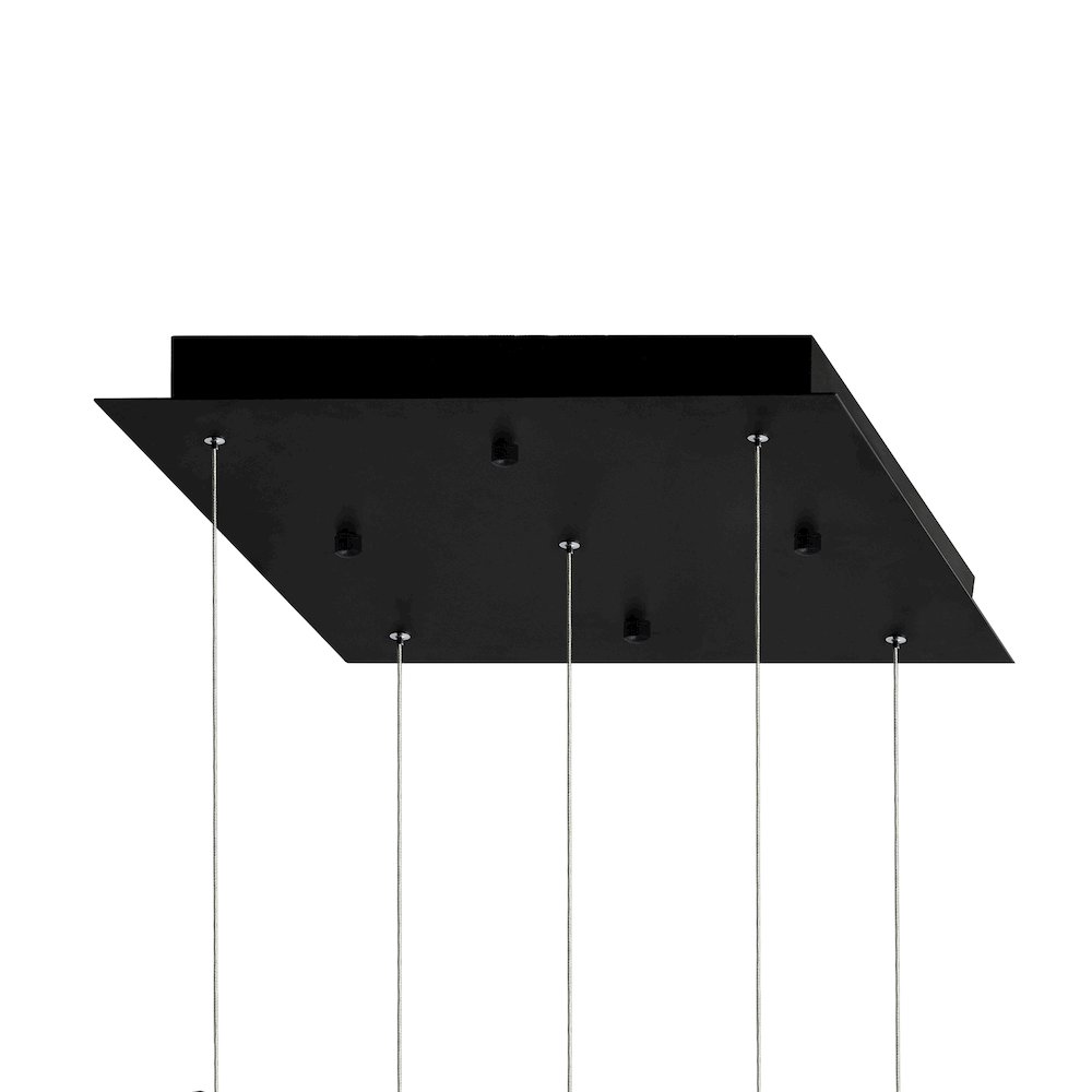 Greta Integrated LED Black Mini Pendant. Picture 5