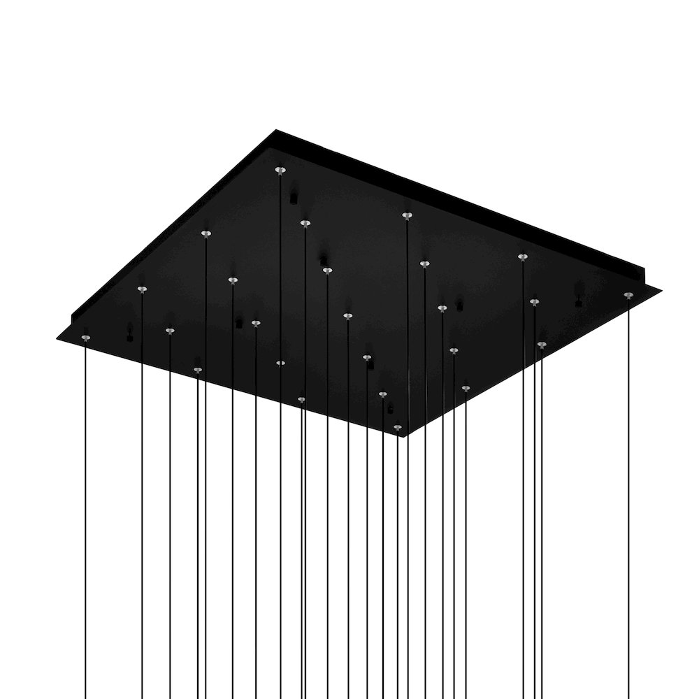 Greta Integrated LED Black Chandelier. Picture 6