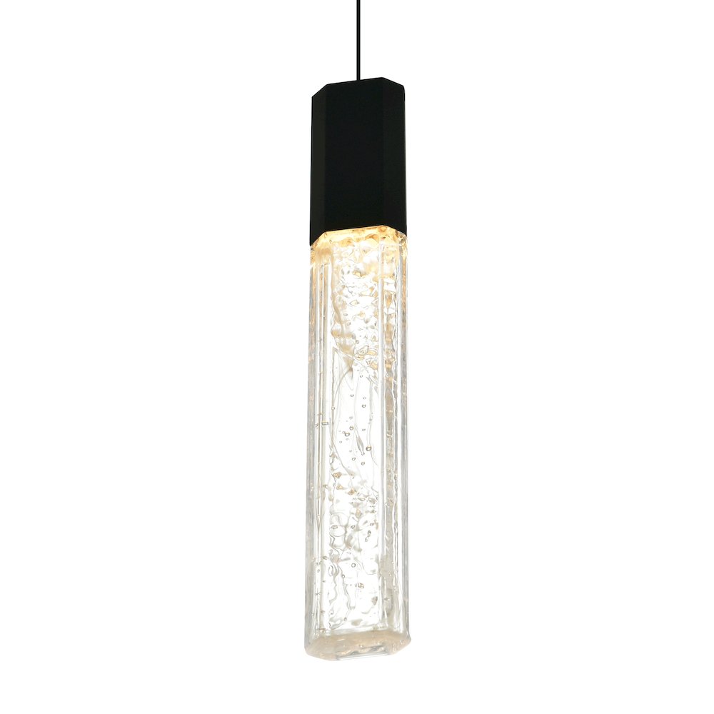 Greta Integrated LED Black Mini Pendant. Picture 4