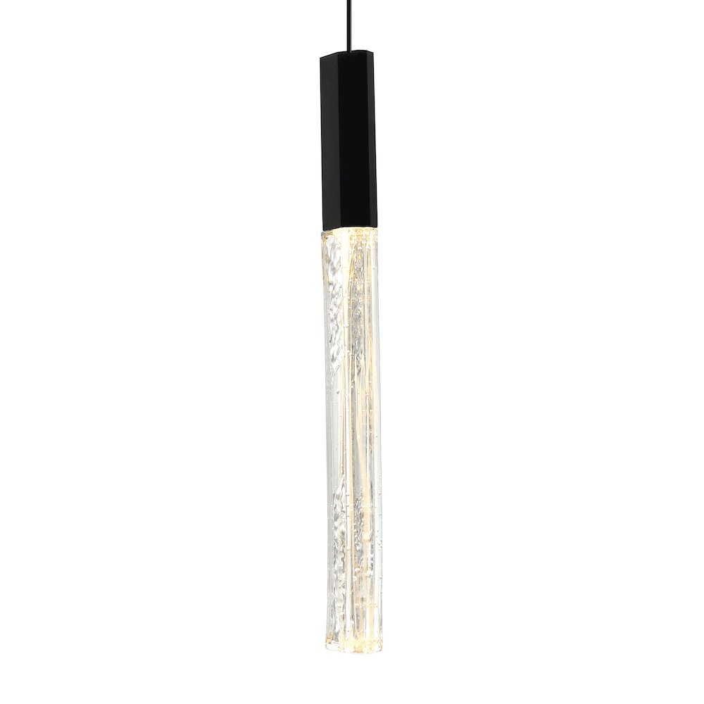 Greta Integrated LED Black Mini Pendant. Picture 3