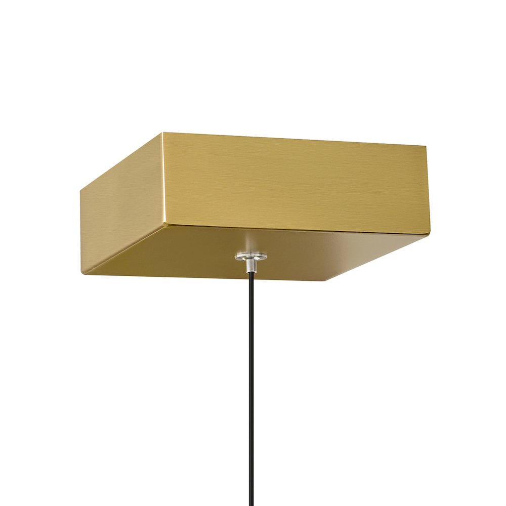 Greta Integrated LED Brass Mini Pendant. Picture 6