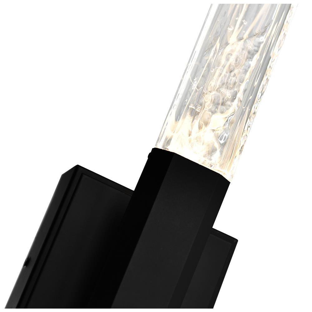 Greta Integrated LED Black Wall Light. Picture 5