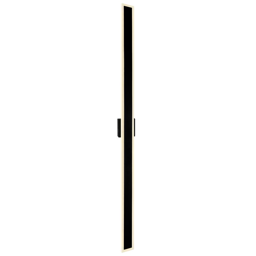 Malibu LED Integrated Black Outdoor Wall Light. Picture 2